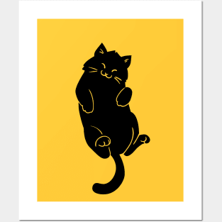 Black Cat Posters and Art